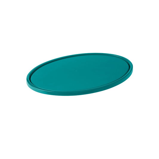 Cook & Store - Couvercle de rechange ovale vert peacock XL