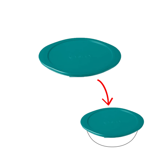 Cook&Store - Couvercle de rechange rond vert peacook