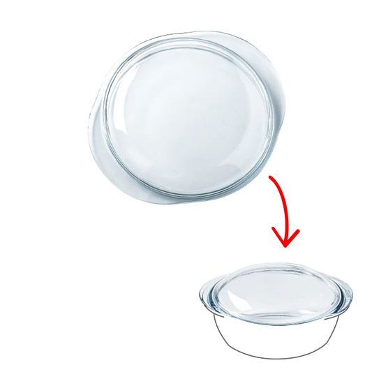 Couvercle de rechange Cocotte Ronde en verre
