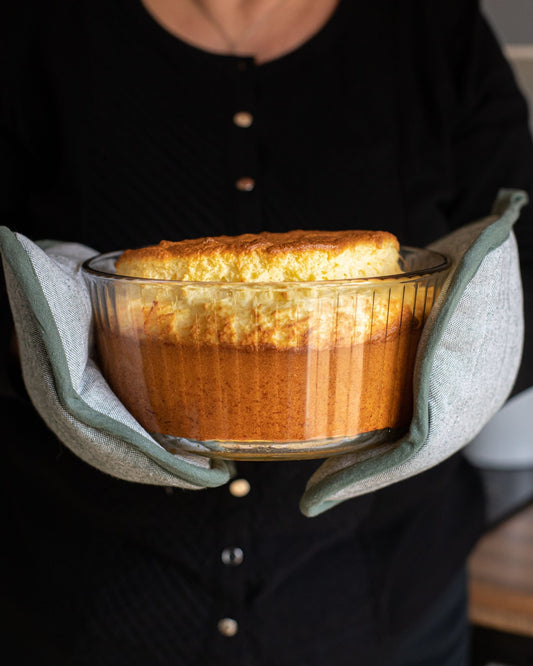 Moule à soufflé en verre 21 cm
