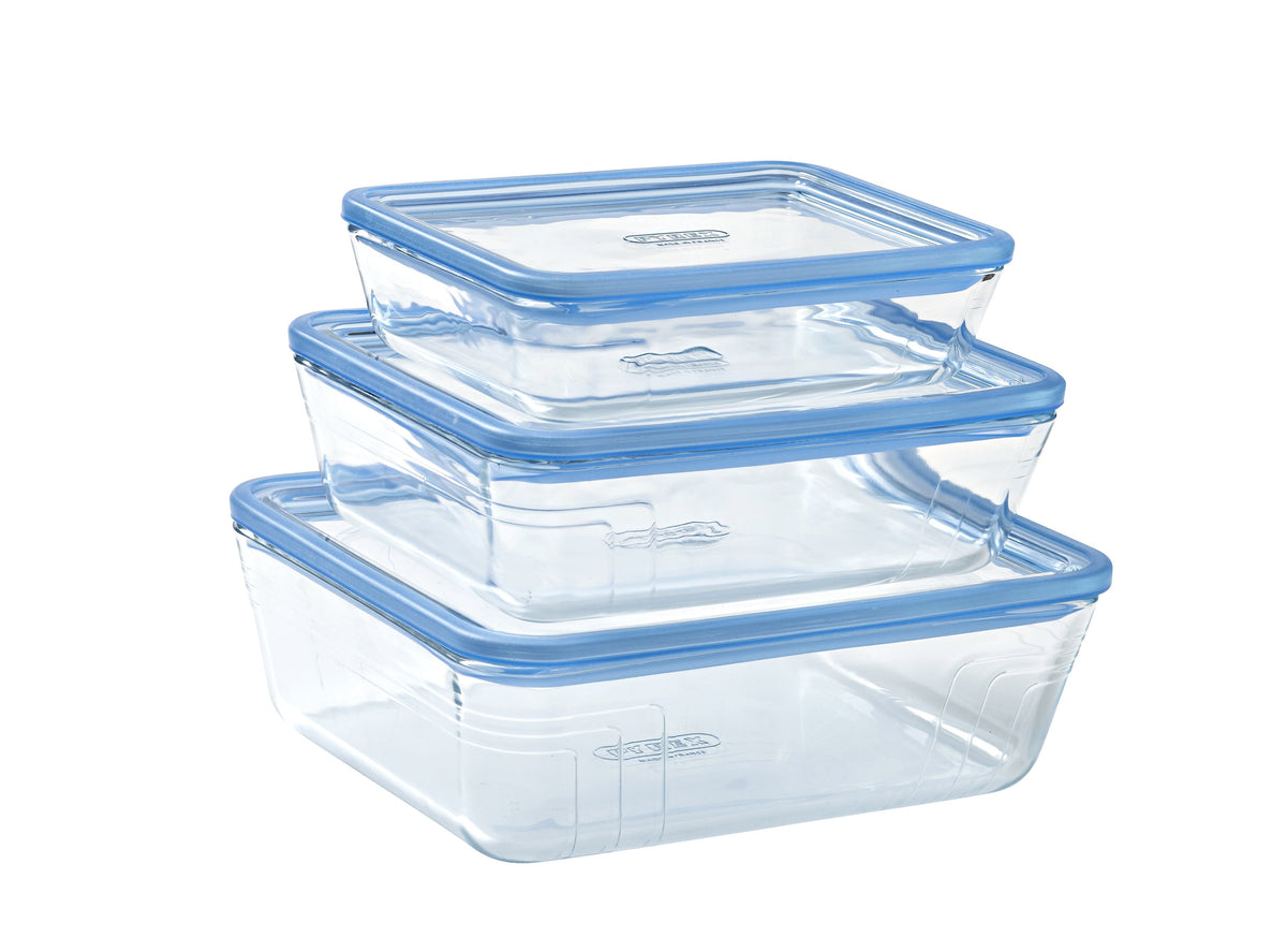 Zero Plastic - Boite de conservation rectangulaire 100% verre