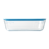 Vision - Boite de conservation rectangulaire avec couvercle en verre