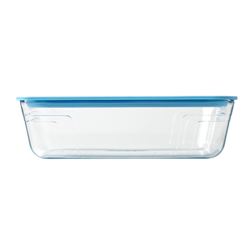 Vision - Boite de conservation rectangulaire avec couvercle en verre