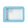 Vision - Boite de conservation rectangulaire avec couvercle en verre