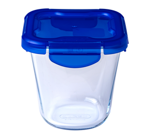 Cook&Go - "Pasta Box"/ Contenitore ermetico in vetro con coperchio ermetico 12x12cm