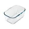 Plat airfryer en verre avec poignée amovible