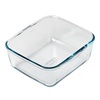 Plat airfryer en verre avec poignée amovible