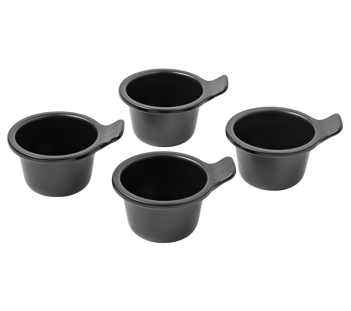 Lot de 4 moules à muffins pour air fryer en métal