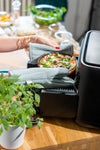 Plat en verre - Compatible "air fryer" (friteuse à air chaud)