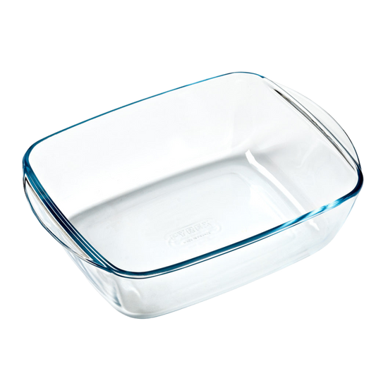 Plat en verre - Compatible "air fryer" (friteuse à air chaud)