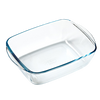 Base rectangulaire en verre boîtes de conservation - Compatible Gamme Cook & Heat