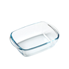 Base rectangulaire en verre boîtes de conservation - Compatible Gamme Cook & Heat