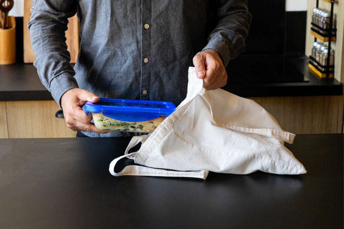 Cook & Go - Lot de 7 plats de conservation en verre avec couvercle étanche