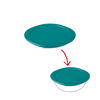 Cook&Store - Peacook green round spare lid