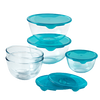 Lot de 5 jattes avec couvercle