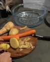 Panier à vapeur en verre