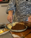 Moule à tarte en verre