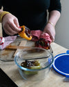 Cook&Go - Boîte de conservation en verre ronde couvercle étanche