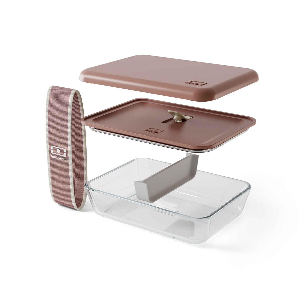 Caja bento de cristal - Edición exclusiva Pyrex® X monbento®