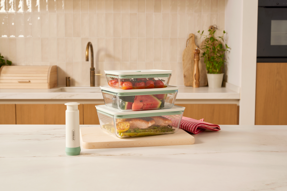 Cook&Save - Recipiente de vidrio al vacío - Rectangular
