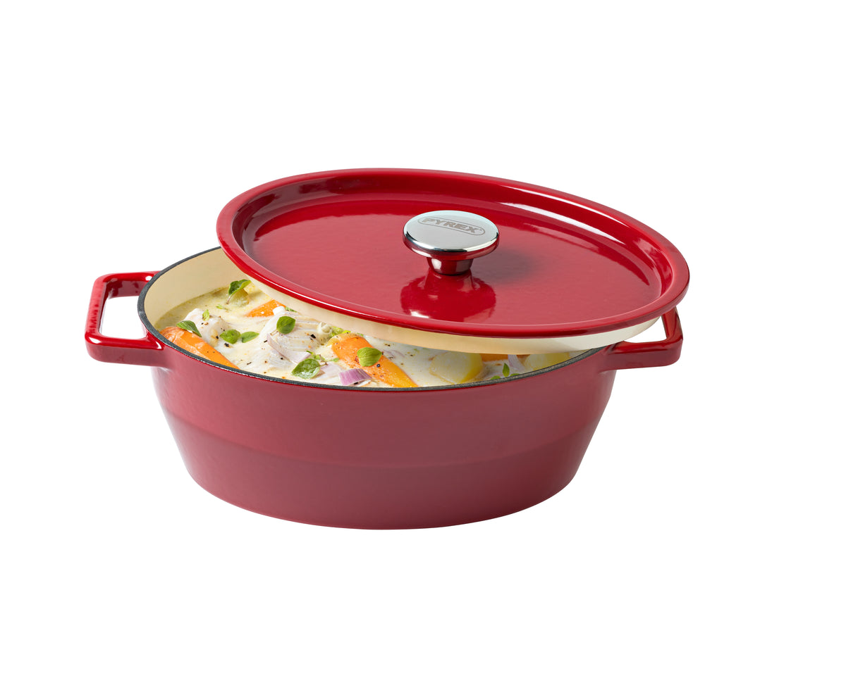 Cocotte ovale en fonte - SlowCook