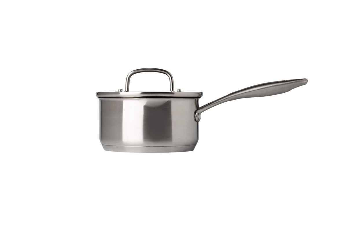 Roestvrijstalen steelpan met deksel met vaste handgreep - Infinity