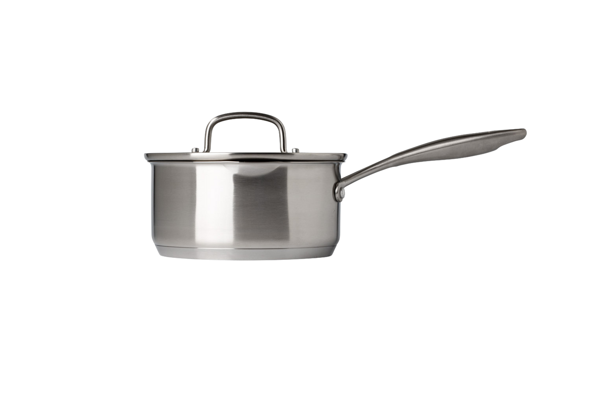 Roestvrijstalen steelpan met deksel met vaste handgreep - Infinity