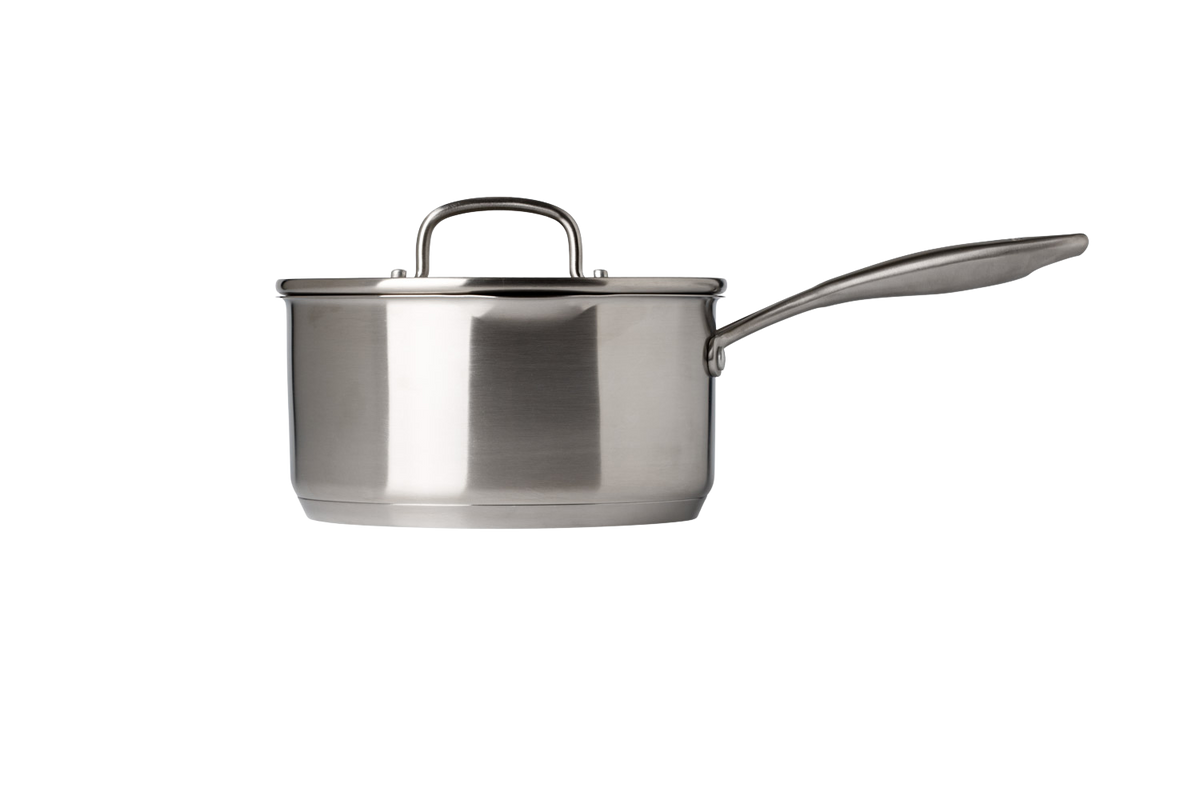Roestvrijstalen steelpan met deksel met vaste handgreep - Infinity