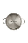 Kasserolle aus Edelstahl mit Deckel und festem Griff - Infinity