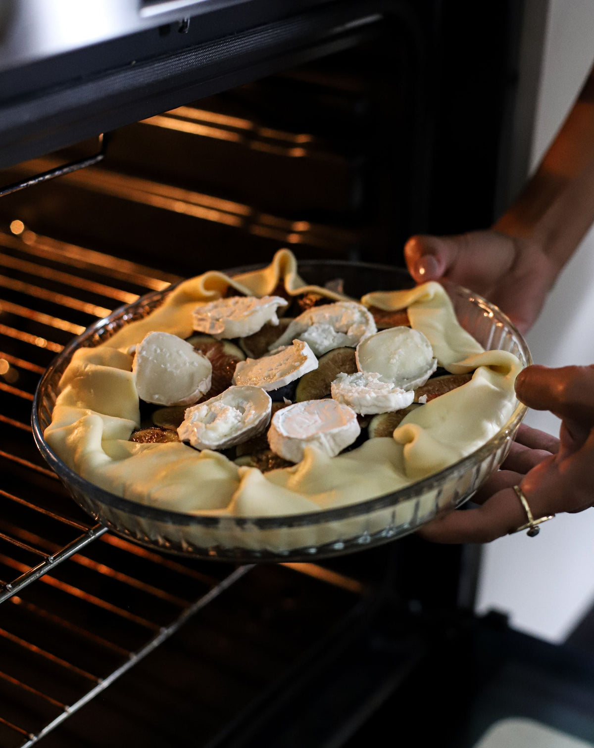 Moule à tarte en verre