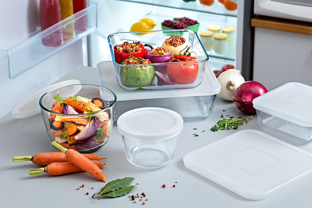 Cook & Freeze - Plat carré avec couvercle spécial congélation