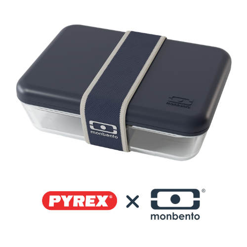 Caja bento de cristal - Edición exclusiva Pyrex® X monbento®