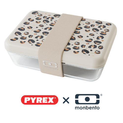 Caja bento de cristal - Edición exclusiva Pyrex® X monbento®