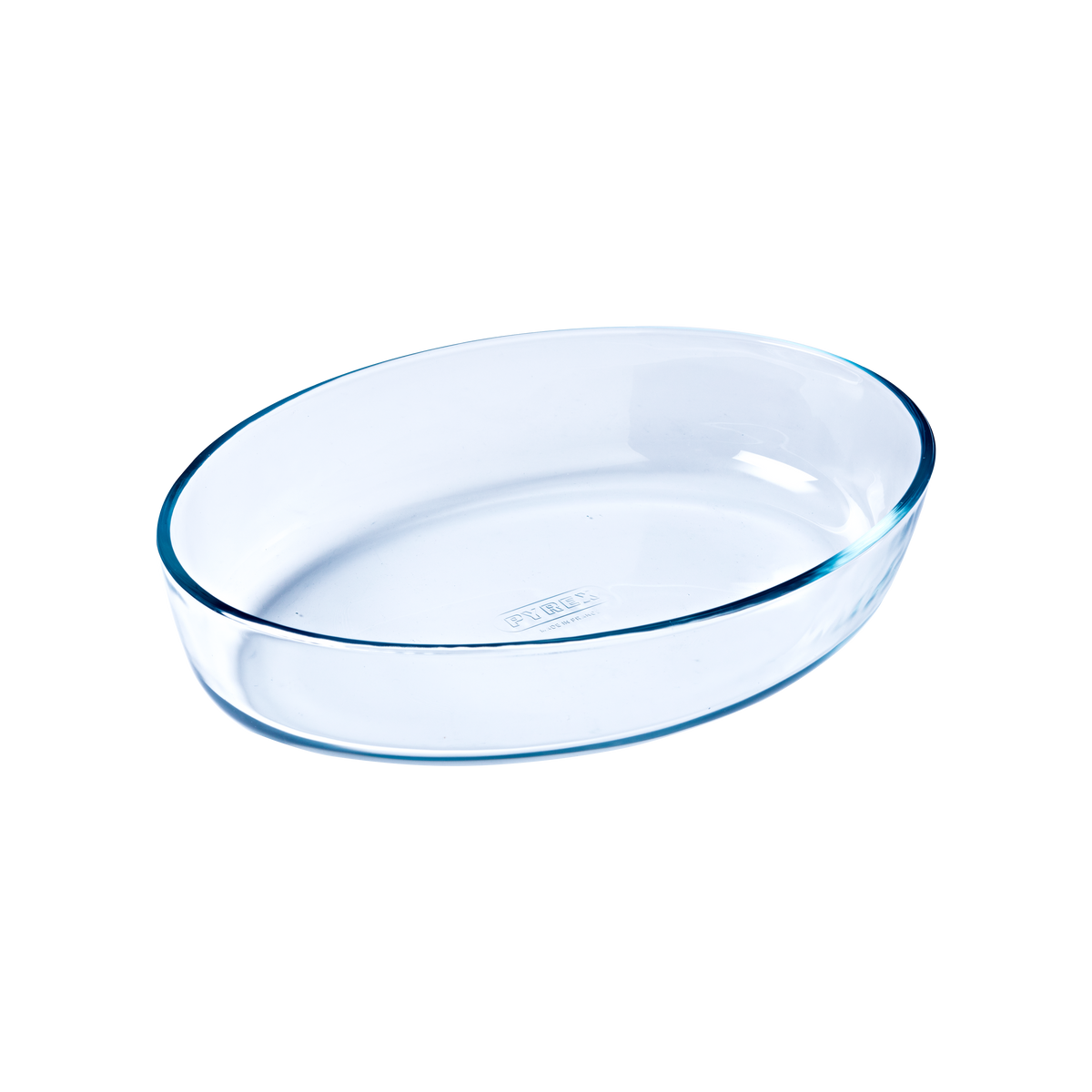 Plat à four ovale en verre