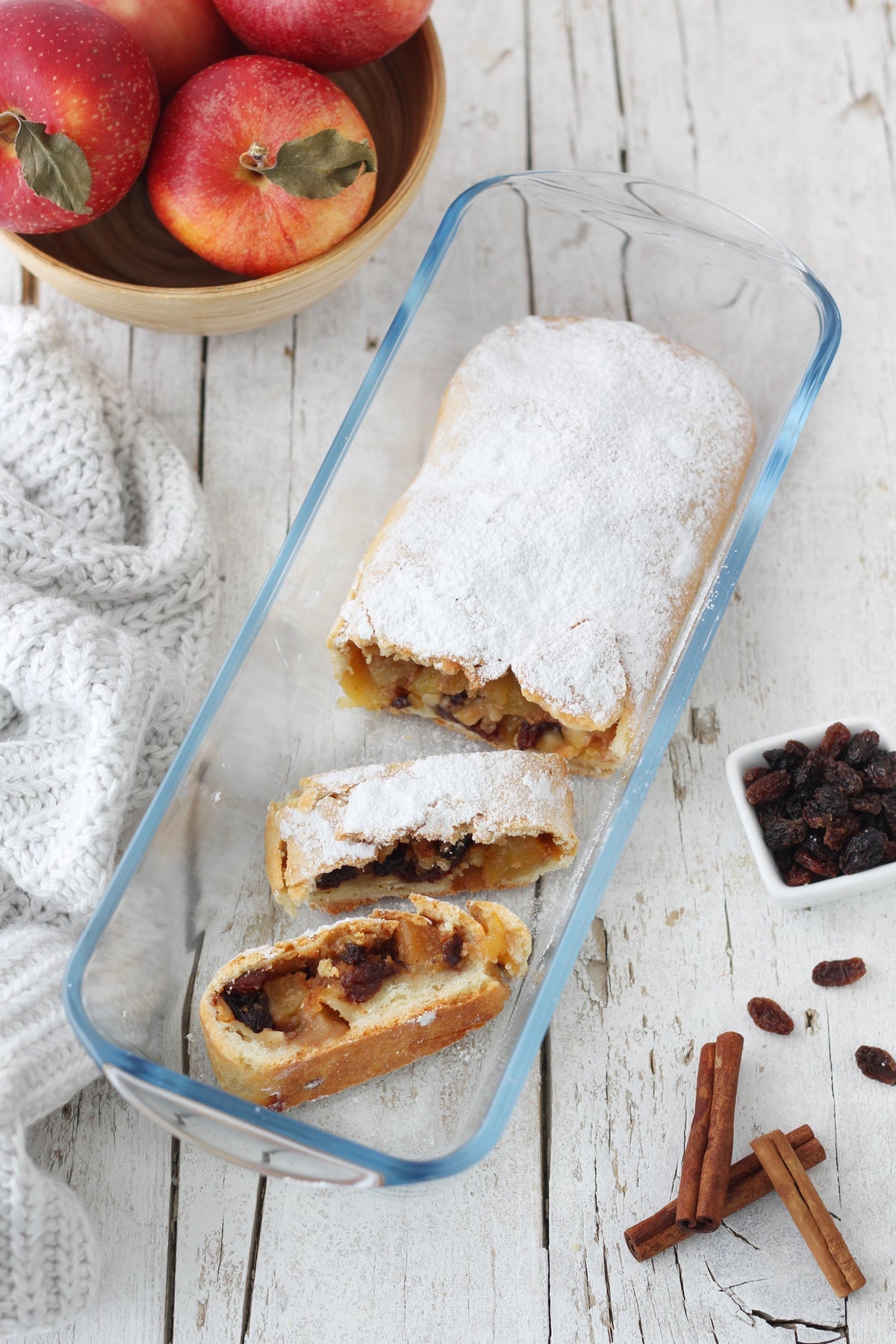 Moule Apfelstrudel en verre